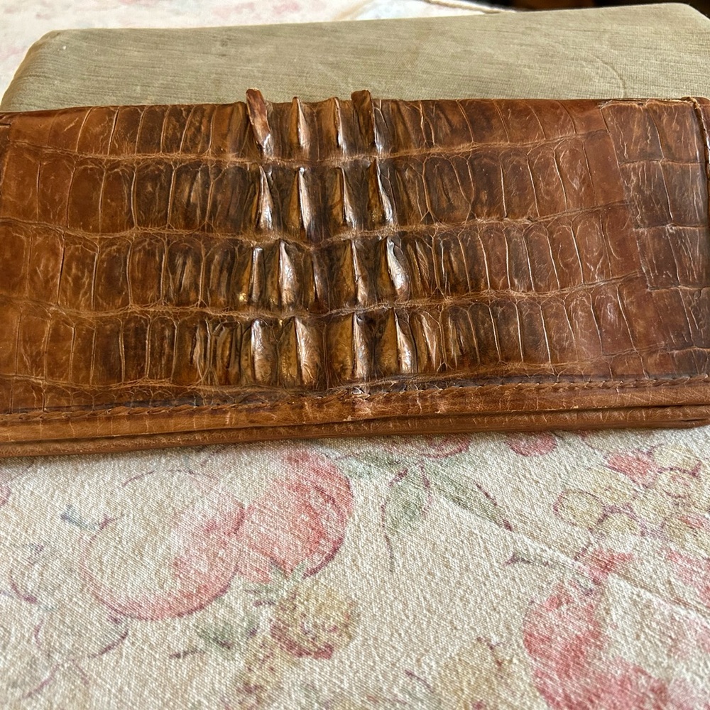 Alligator purse/clutch